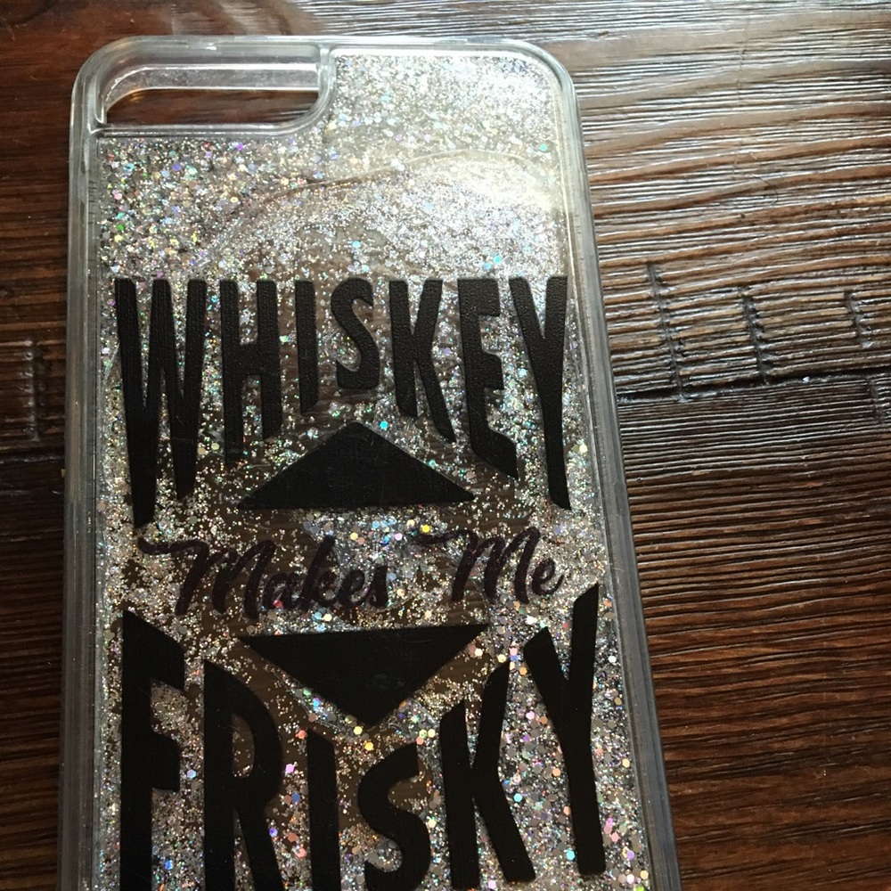 I phone 6/6s/7/8 glitter case.